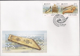 2014 Litauen Mi. 1159-60  FDC  Musikinstrumente - 2014