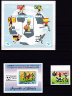 Worldwide Spain/Liberia MNH World Cup 15516 - Other & Unclassified