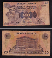 UGANDA 20 SHILLINGS 1973 P7A - Oeganda
