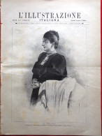 L'Illustrazione Italiana 8 Gennaio 1893 Bolsena Jacob Moleschott Napoli Uffizi - Before 1900