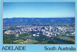 AUSTRALIA, ADELAIDE, PANORAMA, BUILDINGS, RIVER TORRENS AND ADELAIDE OVAL - Adelaide