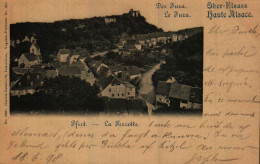 PFIRT - LA FERRETTE  Der Jura-Le Jura 1899 Nr 1239 Charles Bernhoeft,Luxemburg - Vogesen-Postkarte Nr 131 - Ferrette