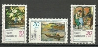 Turkey; 1982 Birth Centenary Of Painter Ibrahim Calli (Complete Set) - Nuevos