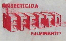 Argentina 1974 Cover Sent From Buenos Aires Meter Stamp Hasler F66/F88 slogan Fulminant Effect Insecticide Insect Killer - Covers & Documents