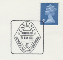 1973 LIQUOR CONTROL ENDS Event Cover CARLISLE GB Stamps Alcohol - Vins & Alcools