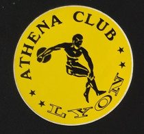 AUTOCOLLANT ATHÉNA CLUB – LYON – GYM SAUNA PISCINE – SPORT – 69 RHÔNE - Stickers