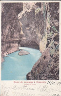 AK Gorges Du Trient - Route De Vernayaz à Chamonix - 1909  (65474) - Trient