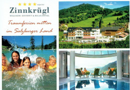 Werbekarte   ZINNKRÜGL - St.Johann/Österreich - Hotels & Restaurants