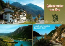 73224301 Achenkirch Fischerwirt Am See Alpenpanorama Achenkirch - Andere & Zonder Classificatie