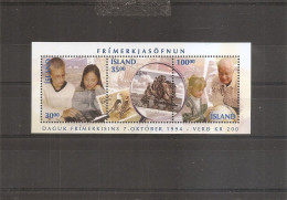 Islande ( BF 17 XXX -MNH ) - Blocks & Sheetlets