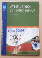 Athens 2004 Olympic Games - ''Olympic News'' Magazine Issue 6, Gr Language - Libri