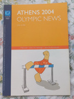 Athens 2004 Olympic Games - ''Olympic News'' Magazine Issue 10, Fr Language - Libros