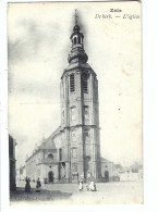 Zele  De Kerk -    L'église   1908 - Zele