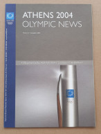 Athens 2004 Olympic Games - ''Olympic News'' Magazine Issue 12, Gr Language - Libros