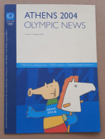 Athens 2004 Olympic Games - ''Olympic News'' Magazine Issue 14, Gr Language - Books