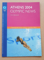 Athens 2004 Olympic Games - ''Olympic News'' Magazine Issue 16, Gr Language - Libros