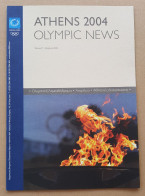 Athens 2004 Olympic Games - ''Olympic News'' Magazine Issue 17, Gr Language - Libros