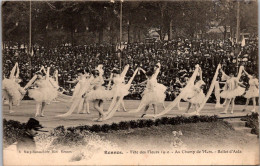 18782 Cpa 35 Rennes - Fête Des Fleurs - Au Cahmp De Mars - Ballet D'Aida - Rennes