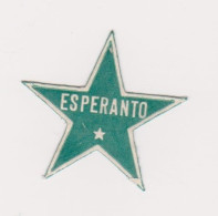 Vignette Esperanto étoile - Esperanto