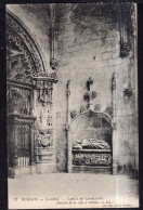 España - Circa 1920 - Postcard - Burgos - Cathedral - Chapel - Bars Gate Detail And Tomb - Burgos