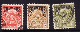 Chile 1904 Telegraph Overprints Used - Chili