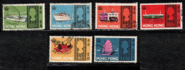 HONG KONG Scott # 239-44 Used - Seacraft - Usati