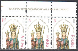 Poland 2007 - Holy Virgin Sanctuaries - Mi.4322 - Strip Of 3 - MNH(**) - Postfrisch - Ungebraucht