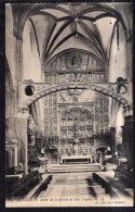 España - Circa 1920 - Postcard - Burgos - Altar Of The Church Of Saint Nicholas - Burgos