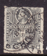 Chile 1877 Columbus 1c Slate #49 Used - Chili