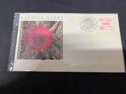 29-9-2023 (2 U 29) Australia FDC - 1994 - Waratah Flower Frama (still In Original PO Wrap) - Autres & Non Classés