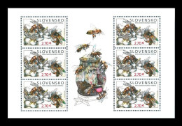 Slovakia 2023 Mih. 995 Fauna. Honey Bees (M/S) MNH ** - Ungebraucht