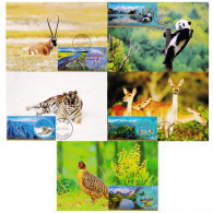 2022-26 China NATIONAL PARK FAUNA ANIMAL LOCAL MC-B - Maximum Cards