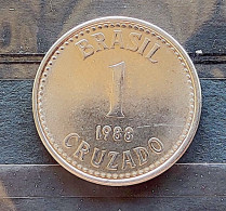 Brazil Coin Brasil 1988 1 Cruzado Sob - Viroflay