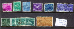 India 1953 Five Year Plan Issues Used - Usados