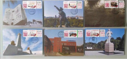 China Maximum Card，2022 Liaoning Six Places National Version Label (Each Place Date Stamp),6 Pcs - Tarjetas – Máxima