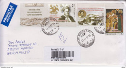 ROMANIA 2014: HISTORY & RELIGION On Circulated Cover To GERMANY And Back Item N° #483504955 - Registered Shipping! - Usado