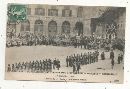 Cp, Funérailles Nationales Des Victimes Du Dirigeable "REPUBLIQUE" 78, VERSAILLES, Voyagée 1909 - Begrafenis