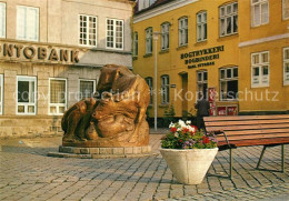 73291680 Faaborg Torvet Bogbinderei Statue Faaborg - Dänemark