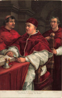 RELIGION - Christianisme - Papa Leone X E I Cardinali Giulio De Medici E Luigi De Rossi - Carte Postale Ancienne - Papas