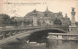 FRANCE - Paris - Le Pont Alexandre III Et Le Grand Palais - Carte Postal Ancienne - Bridges