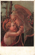 RELIGION - Christianisme - Sandro Botticelli - Madone (Paris, Louvre)  - Carte Postale Ancienne - Virgen Maria Y Las Madonnas