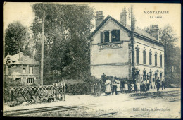 Cpa Du 60 Montataire La Gare    JUI23-35 - Montataire