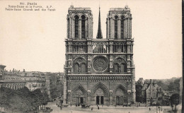 FRANCE - Paris - Notre-Dame De Paris - Animé - Carte Postal Ancienne - Notre Dame De Paris