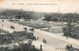 FRANCE - Paris - Perspective Du Jardin De Tuileries - Carte Postal Ancienne - Parcs, Jardins