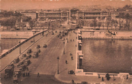 FRANCE - Paris - Pont Et Place De La Concorde - Animé - Carte Postal Ancienne - Bruggen