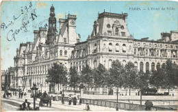 FRANCE - Paris - L'hôtel De Ville - Colorisé - Carte Postal Ancienne - Ponti
