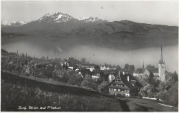 Zug Blick Auf Pilatus 1938 - Zug