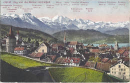 Zug Und Die Berner Hochalpen 1923 - Zugo