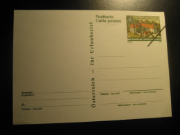 1989 Castle Osterreich Your Holiday Destination SPECIMEN Postal Stationery Card Overprinted AUSTRIA - Proofs & Reprints