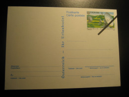 1988 Europa Osterreich Your Holiday Destination SPECIMEN Postal Stationery Card Overprinted AUSTRIA - Probe- Und Nachdrucke